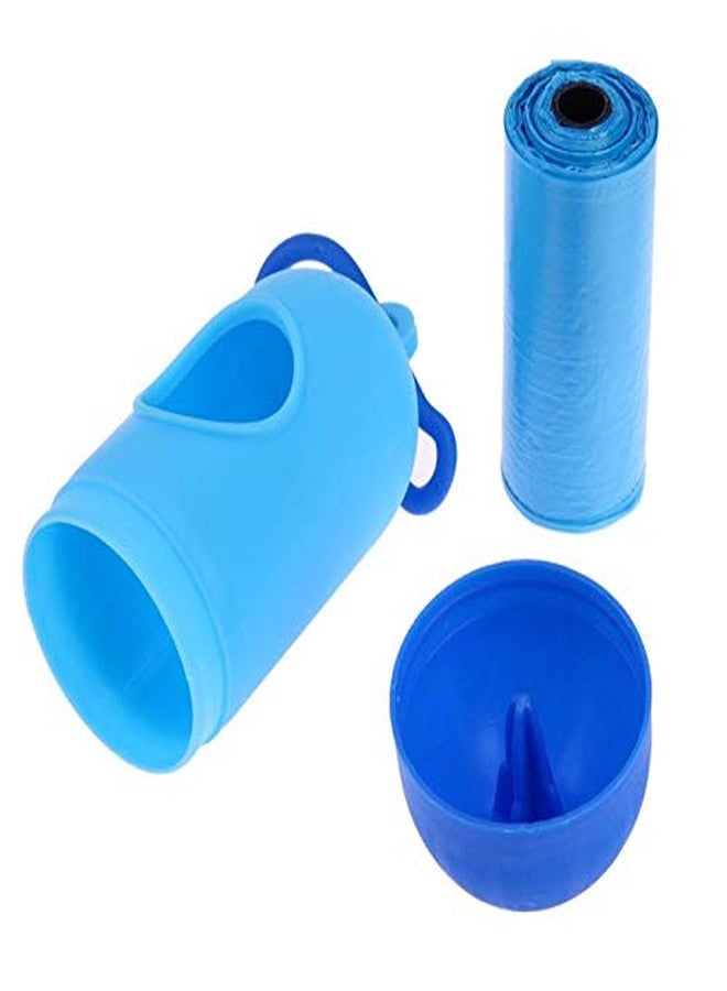 Sage Square 30 Sheets Portable Dog Poop Garbage Bags roll with Dispenser Cum Holder (Random Color) - Image 3